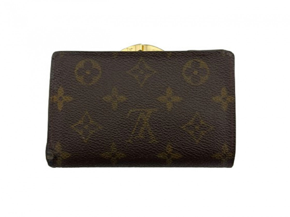 Louis Vuitton Bifold M61674 Portefeuille Vienova Brown Wallet Case