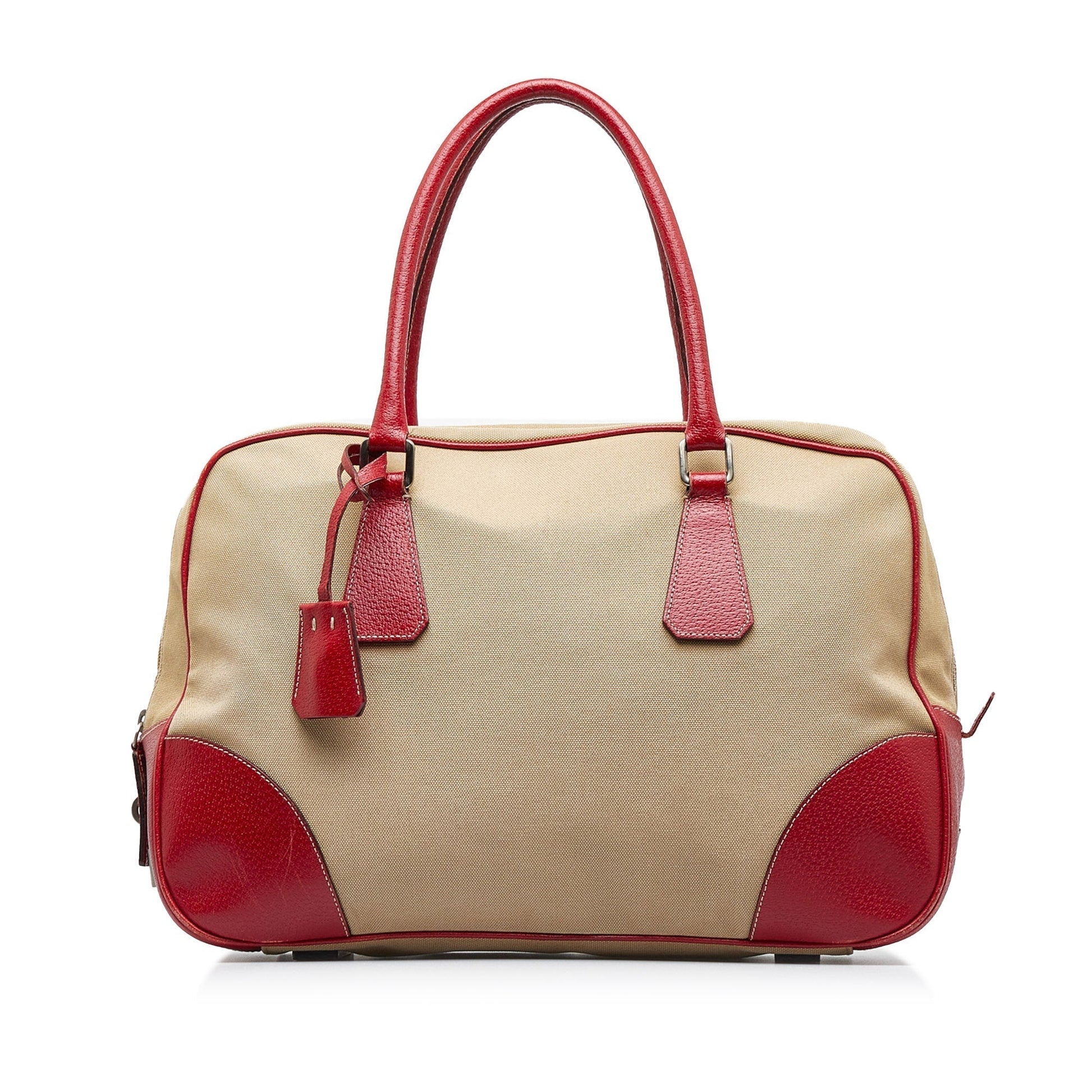 Prada Canapa Bauletto Handbag Travel Bag Bauletto Handbag 4