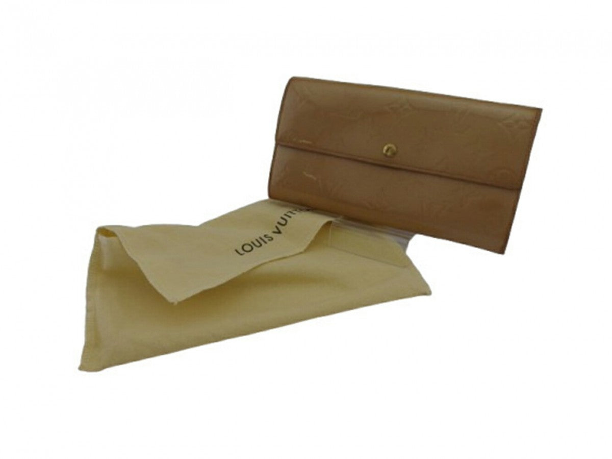 Louis Vuitton Long Purse M91522 Rose flantern Wallet Case