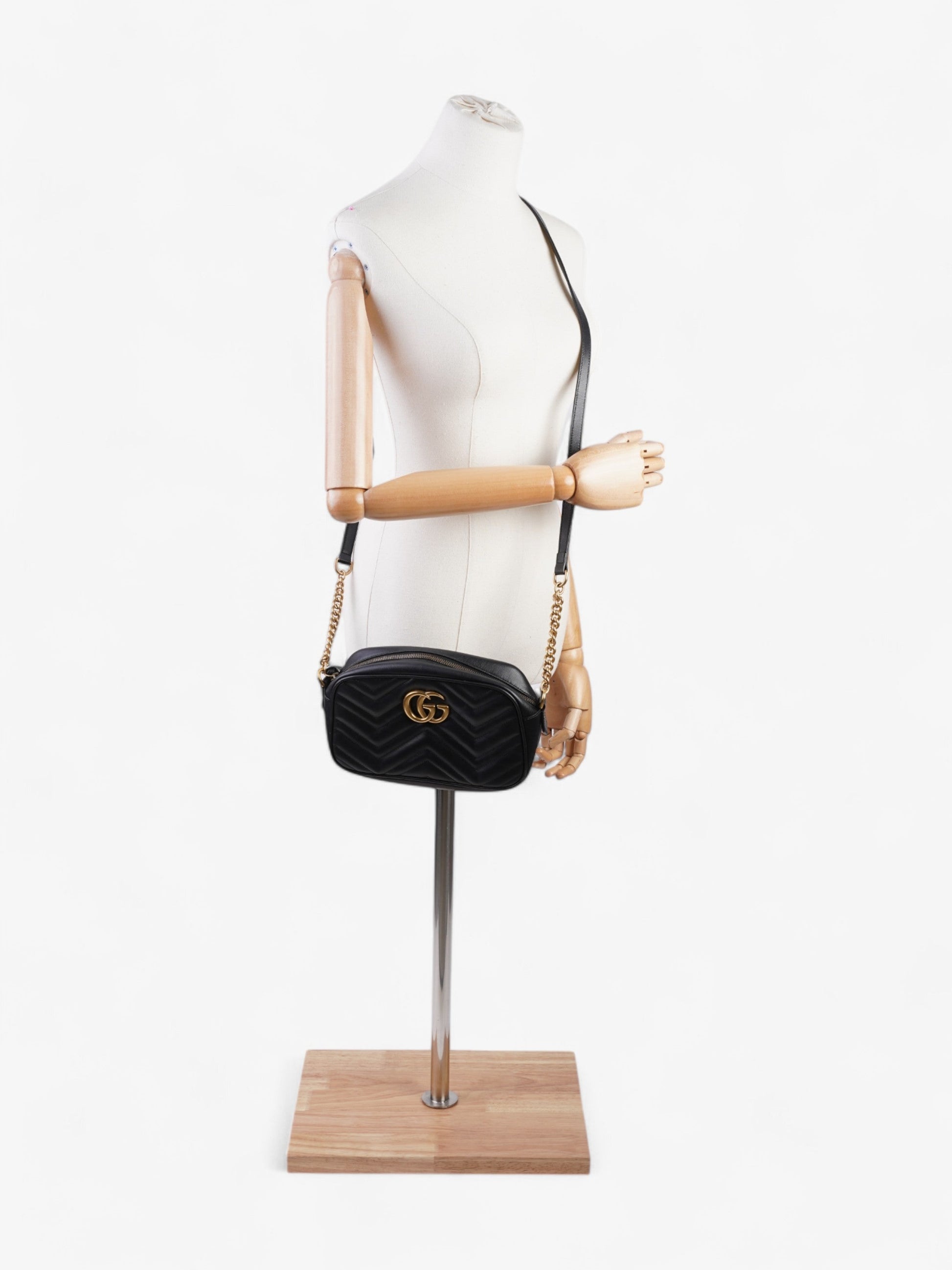 Gucci Marmont Small Crossbody Bag Leather Matelasse Small 7