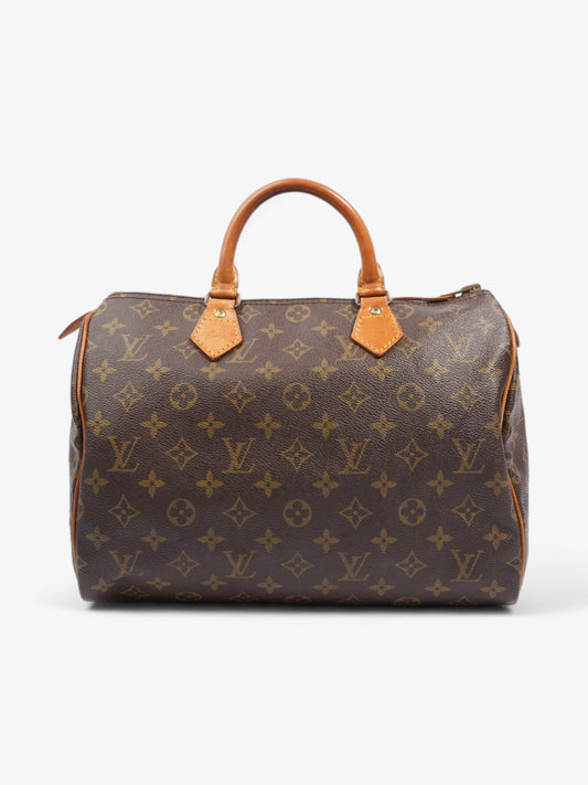 Louis Vuitton Speedy 30 Coated Monogram Canvas Coated Canvas Apparel Canvas 2