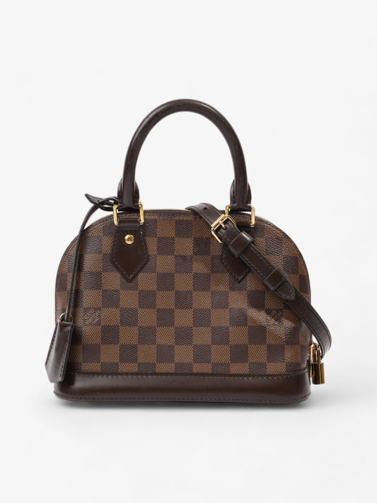 Louis Vuitton Alma Ebene Coated BB Damier Canvas Coated Canvas Apparel 10