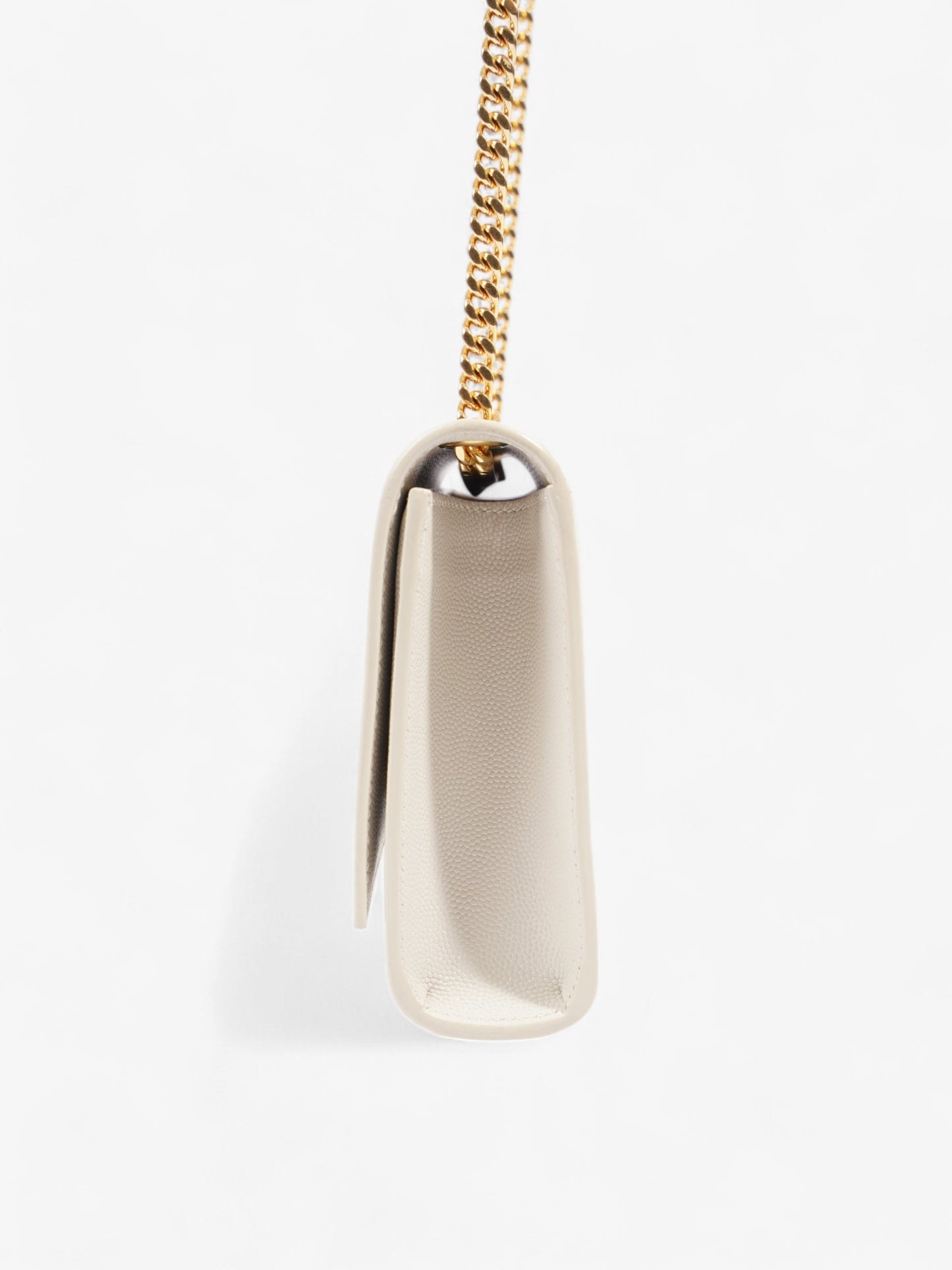 YSL Saint Laurent Kate Bag Leather Cream Small Crossbody Bag