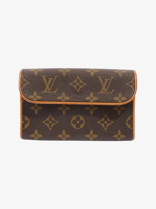 Louis Vuitton Pochette Florentine Monogram Canvas Clutch Bag Monogram Canvas