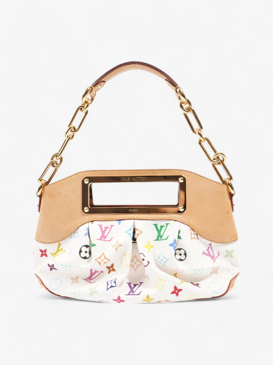 Louis Vuitton Takashi Murakami Judy Coated Canvas Multicolour White PM Apparel