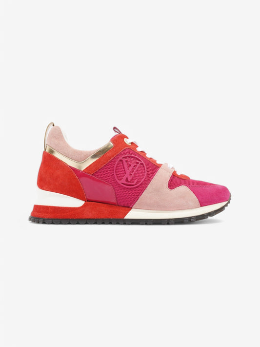 Louis Vuitton Run Away Mesh EU 37.5 UK White Red Pink Handbag