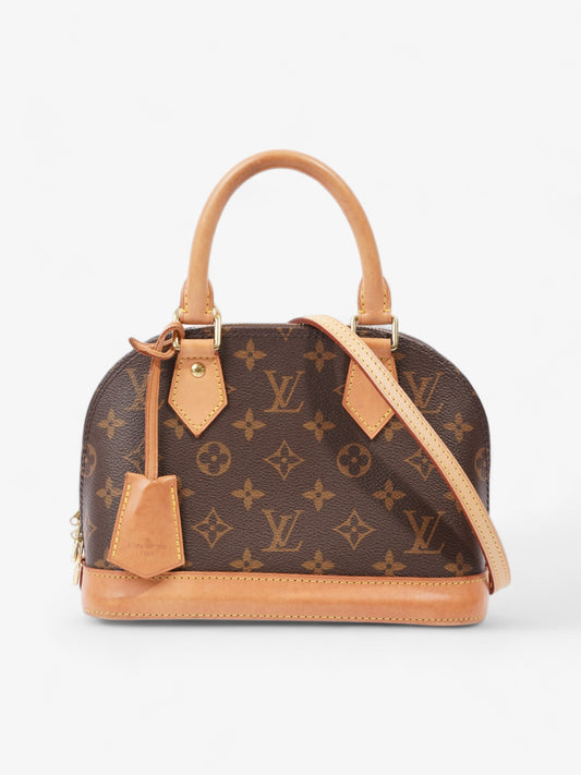 Louis Vuitton Alma BB Coated Monogram Canvas Coated Canvas Apparel