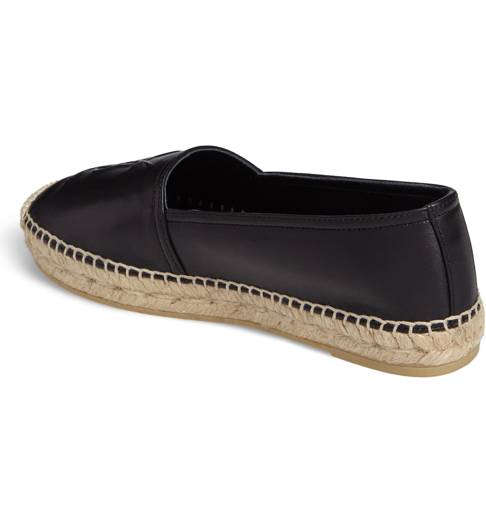 YSL Saint Laurent Women Espadrille Flats Travel Bag Shoes