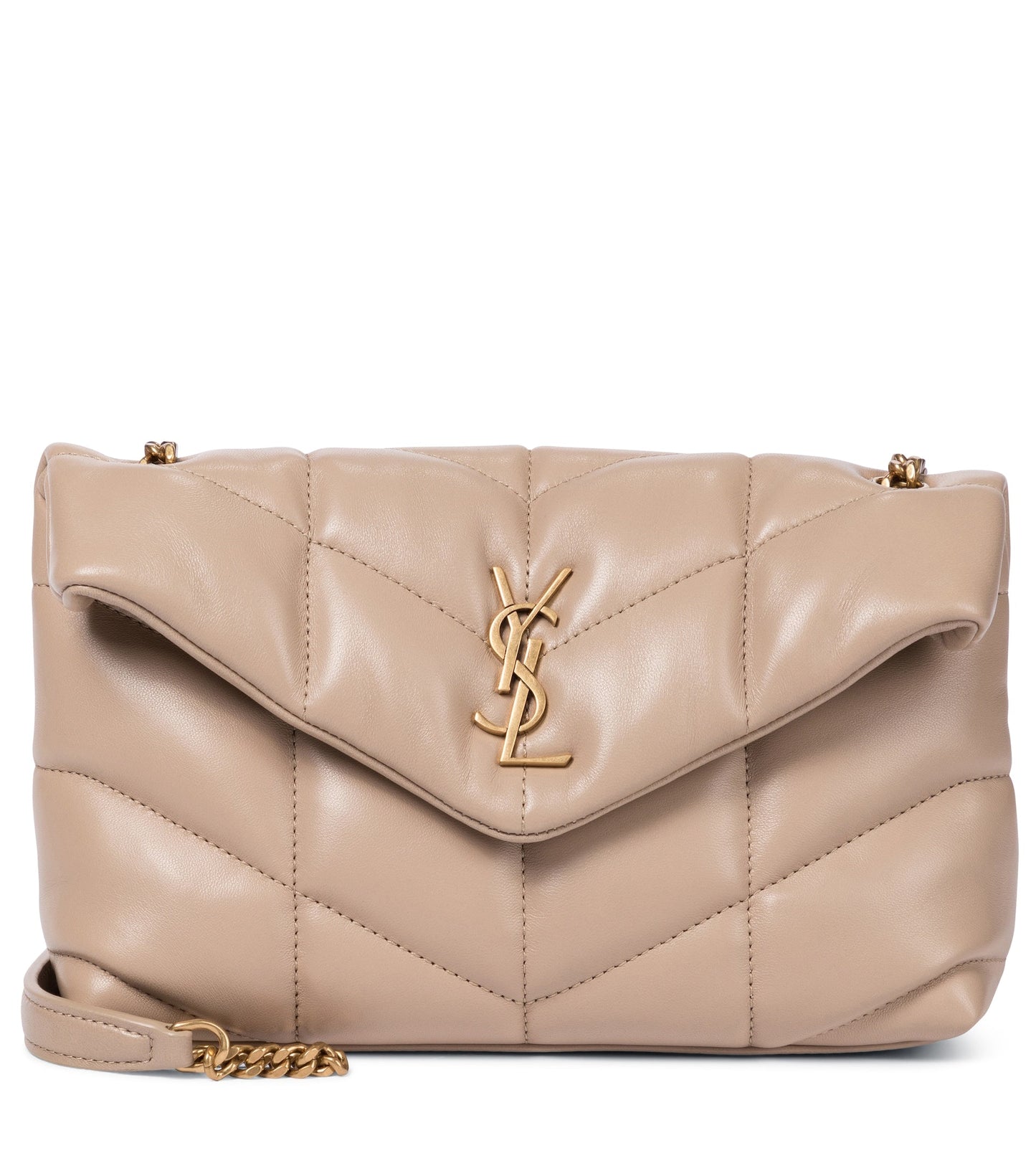 YSL Saint Laurent YSL Saint Loulou Puffer Toy Shoulder Bag Leather