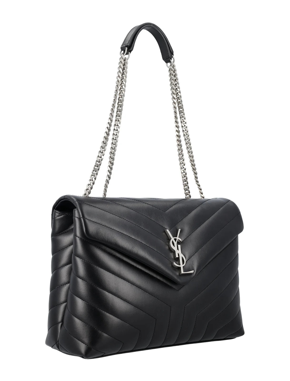YSL Saint Laurent Yves Loulou Bag Quilted Medium Shoulder Bag