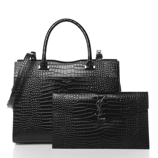 YSL Saint Laurent YSL Saint Croc Tote Tote Bag