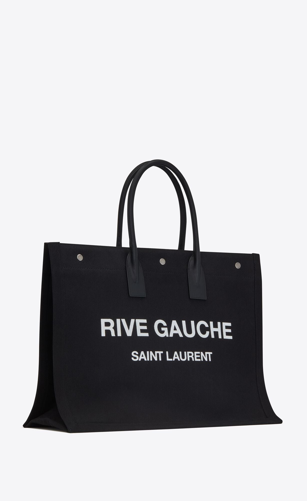 YSL Saint Laurent YSL Saint Rive Tote Bag Noir Large