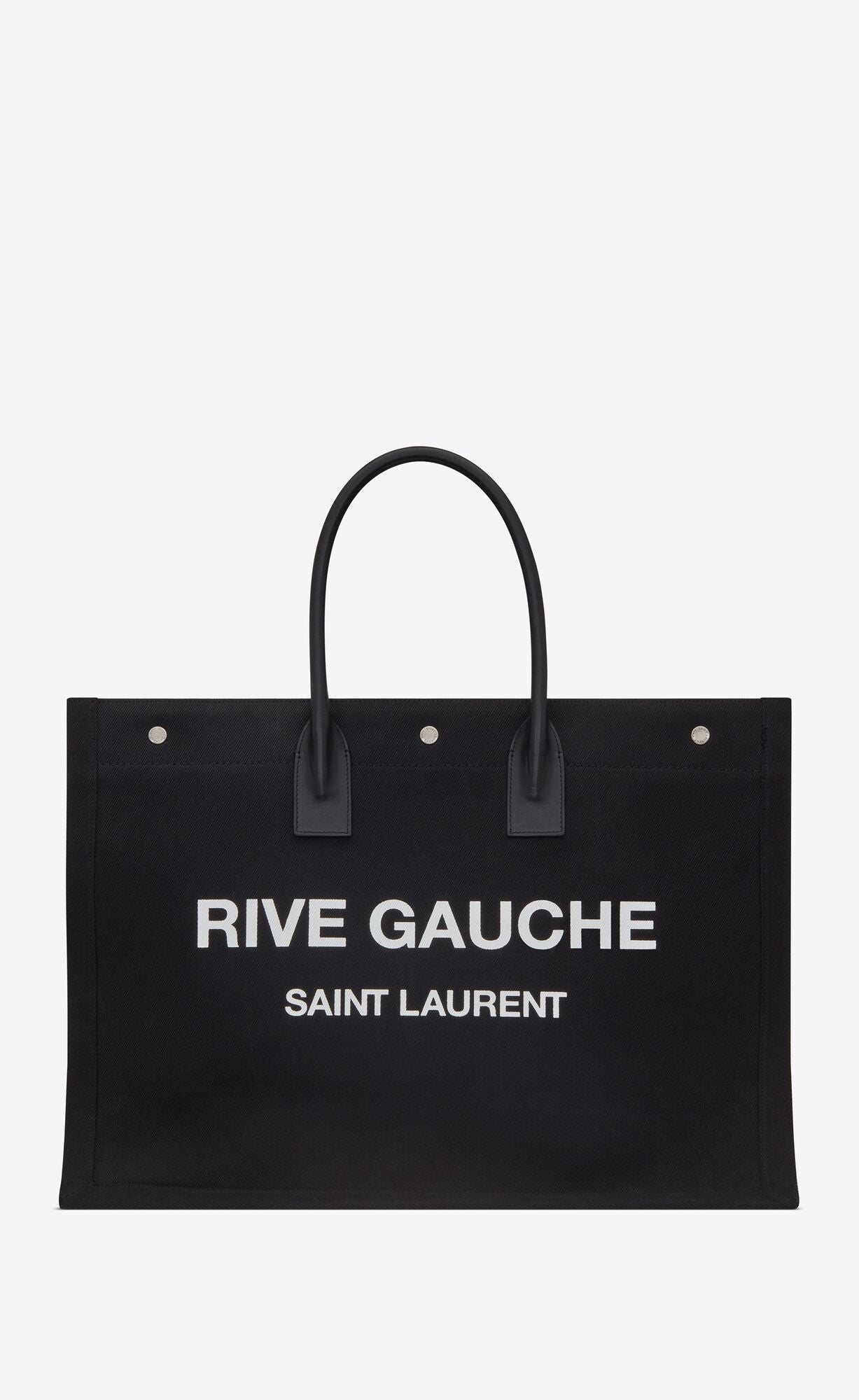 YSL Saint Laurent YSL Saint Rive Tote Bag Noir Large