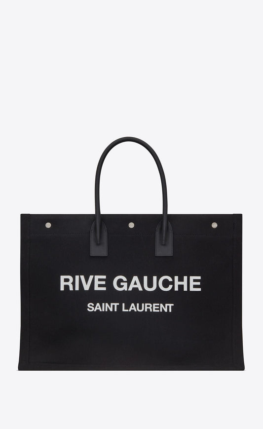 YSL Saint Laurent YSL Saint Rive Tote Bag Noir Large
