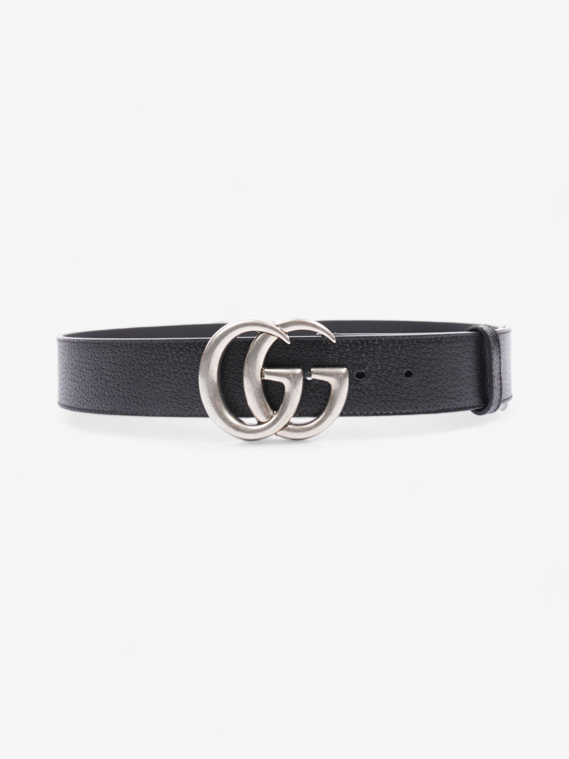 Gucci Marmont Wide Handbag Leather Black Travel Bag