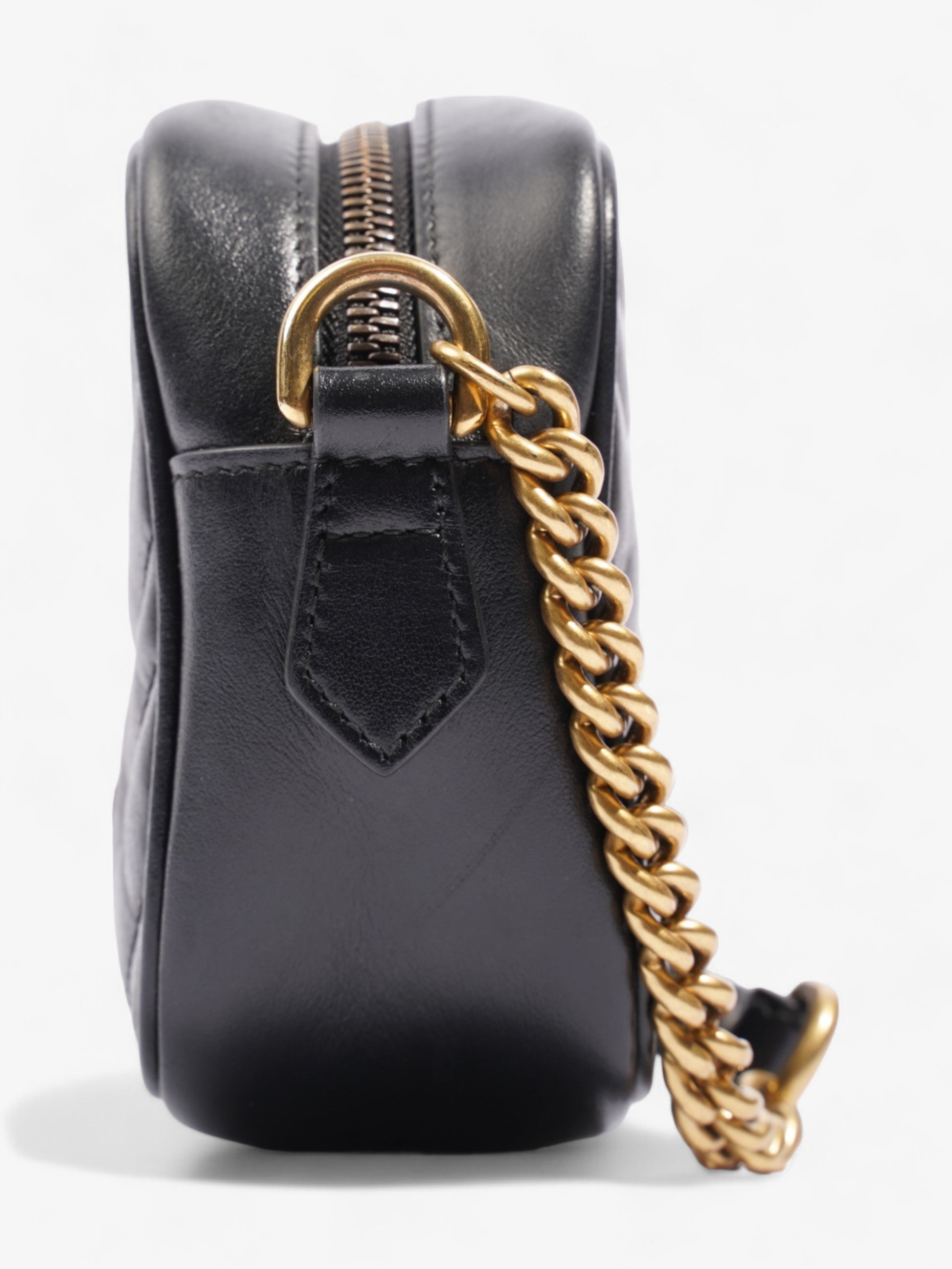 Gucci Marmont Mini Crossbody Bag Leather Matelasse 9