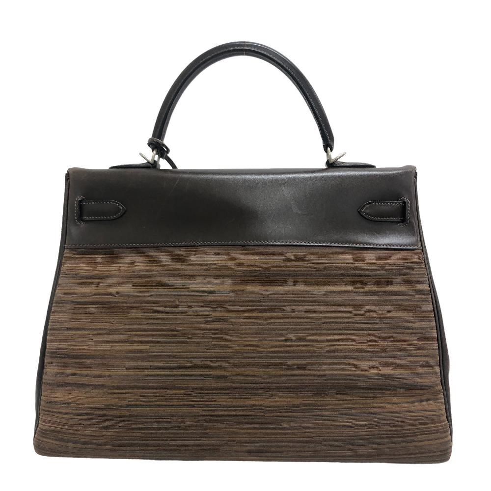 Vibrato Kelly Women Leather Brown Travel Bag