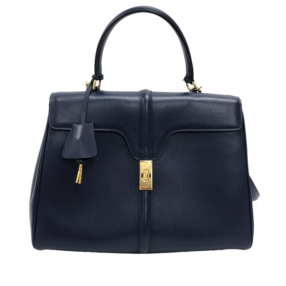 Shoulder Bag Navy Way Handbag Women Leather