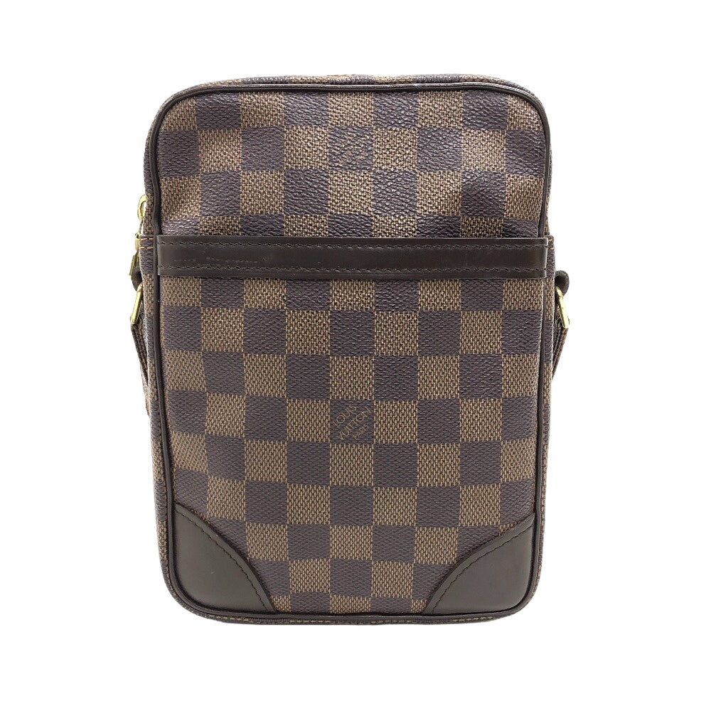 Louis Vuitton N48063 Special order Damier Danube Leather Brown Shoulder Bag