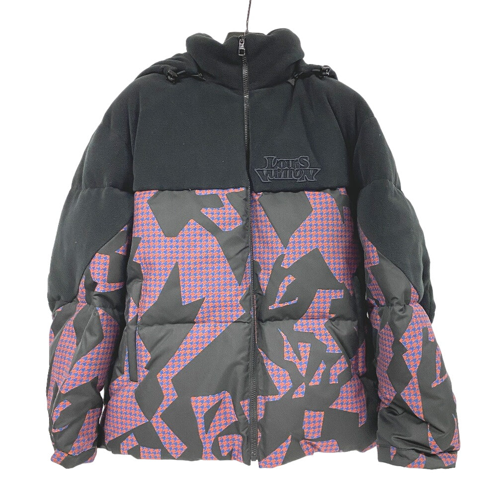 Louis Vuitton Down jacket 1AAUTR polyester 23Stainless Black Apparel