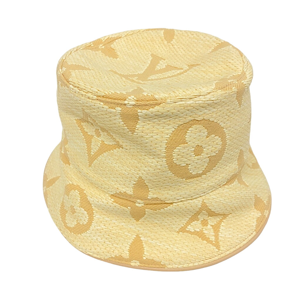 Louis Vuitton Rayon Cotton Beige Bucket Hat
