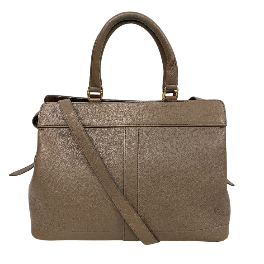 Way Kabaddou France Women Leather Beige Travel Bag