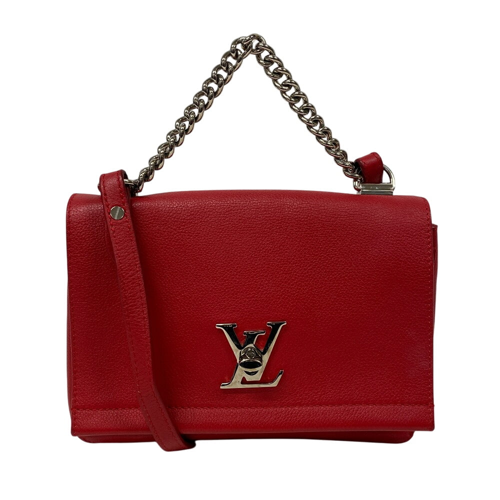 Louis Vuitton M51202 Rock Me 2 BB Leather Red Logo Shoulder Bag