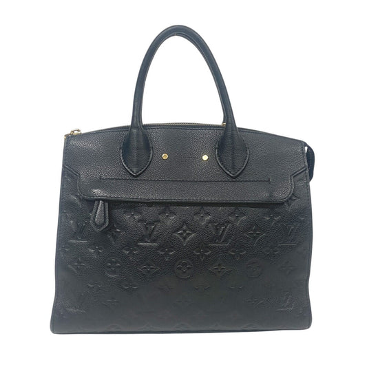 Louis Vuitton M41748 Ann Platt Ann Platt Monogram Black Handbag