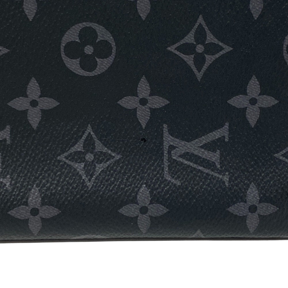 Louis Vuitton Briefcase Documents Eclipse Portodocument Frank Monogram Leather Black Handbag