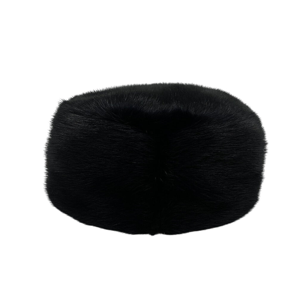 Hat Fur Women S Handbag Black Travel Bag