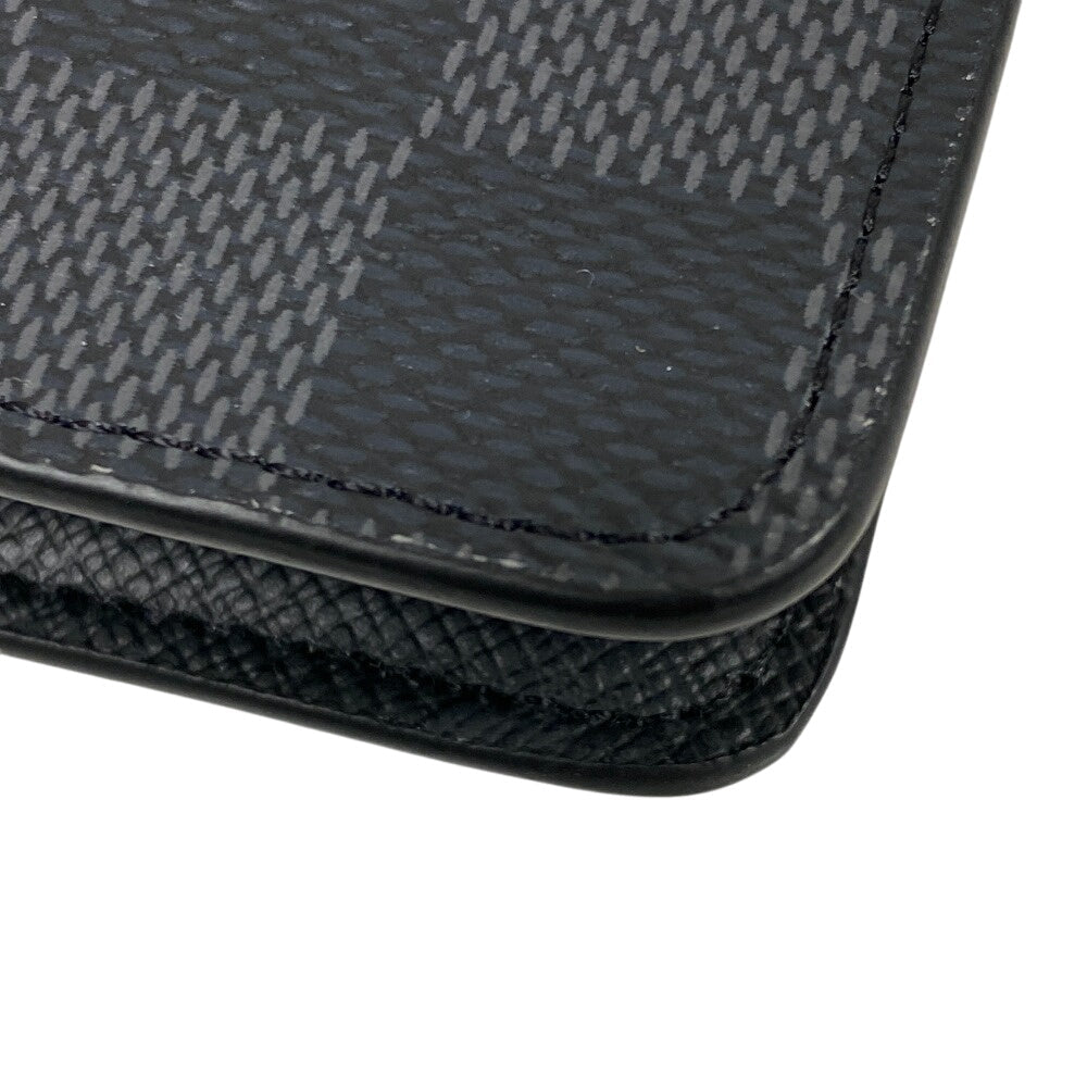 Louis Vuitton Notebook cover R20242 Damier Grafitte Black Handbag