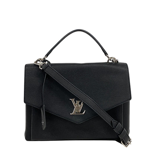 Louis Vuitton M54849 Taurillon Clemence My rock Black Shoulder Bag