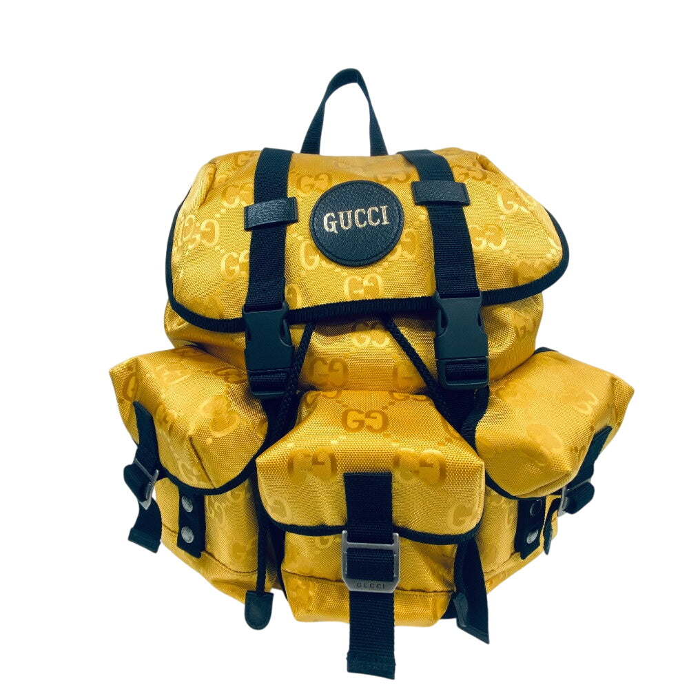 Gucci Backpack yellow Off grid Nylon
