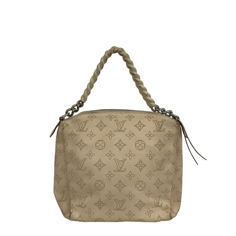 Louis Vuitton M51767 Mahina BabyloneChainBB Cream Handbag