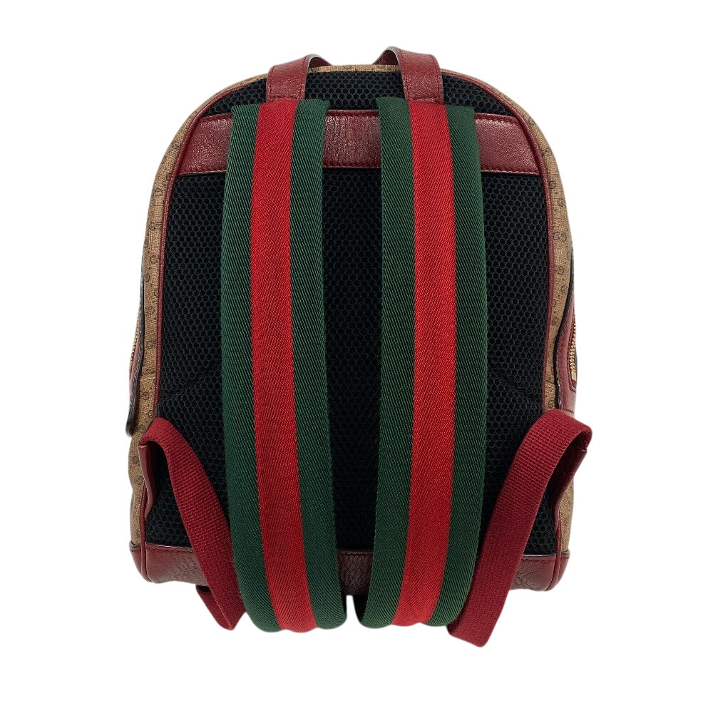 Gucci Backpack PVC GG Supreme Leather Beige Mini