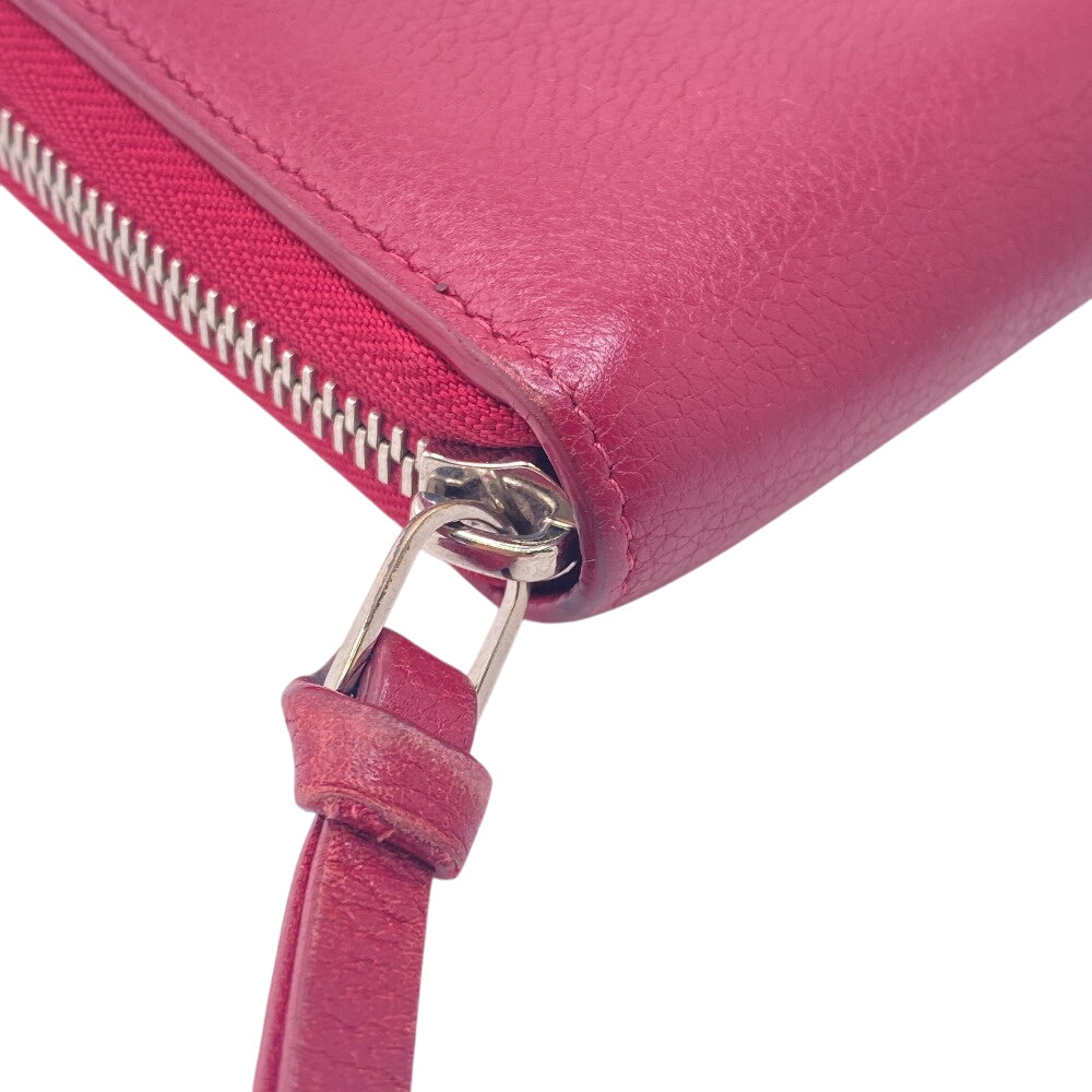 Louis Vuitton Long Purse wine- Rock Me Leather Red Logo Wallet Case