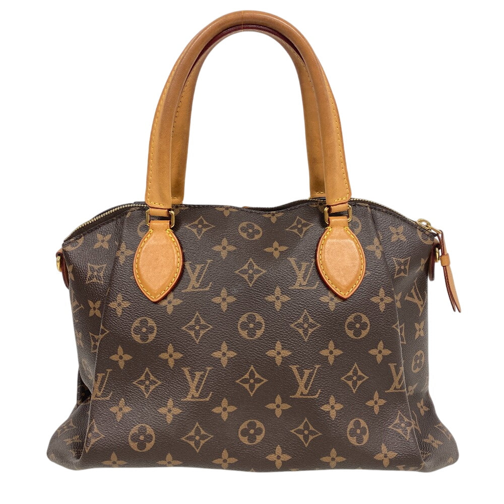 Louis Vuitton M44546 Rivory MM Monogram Leather Brown Handbag