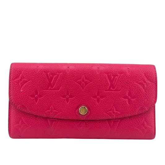 Louis Vuitton Long Purse M62371 Ann Platt Monogram Pink Wallet Case