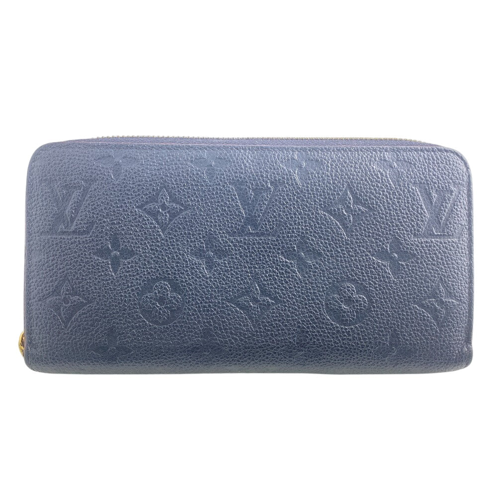 Louis Vuitton Long Purse M69415 Ann Platt Monogram Leather Navy Wallet Case