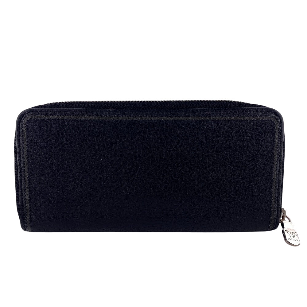 Louis Vuitton Long Purse M68228 Taurillon Clemence Black Wallet Case