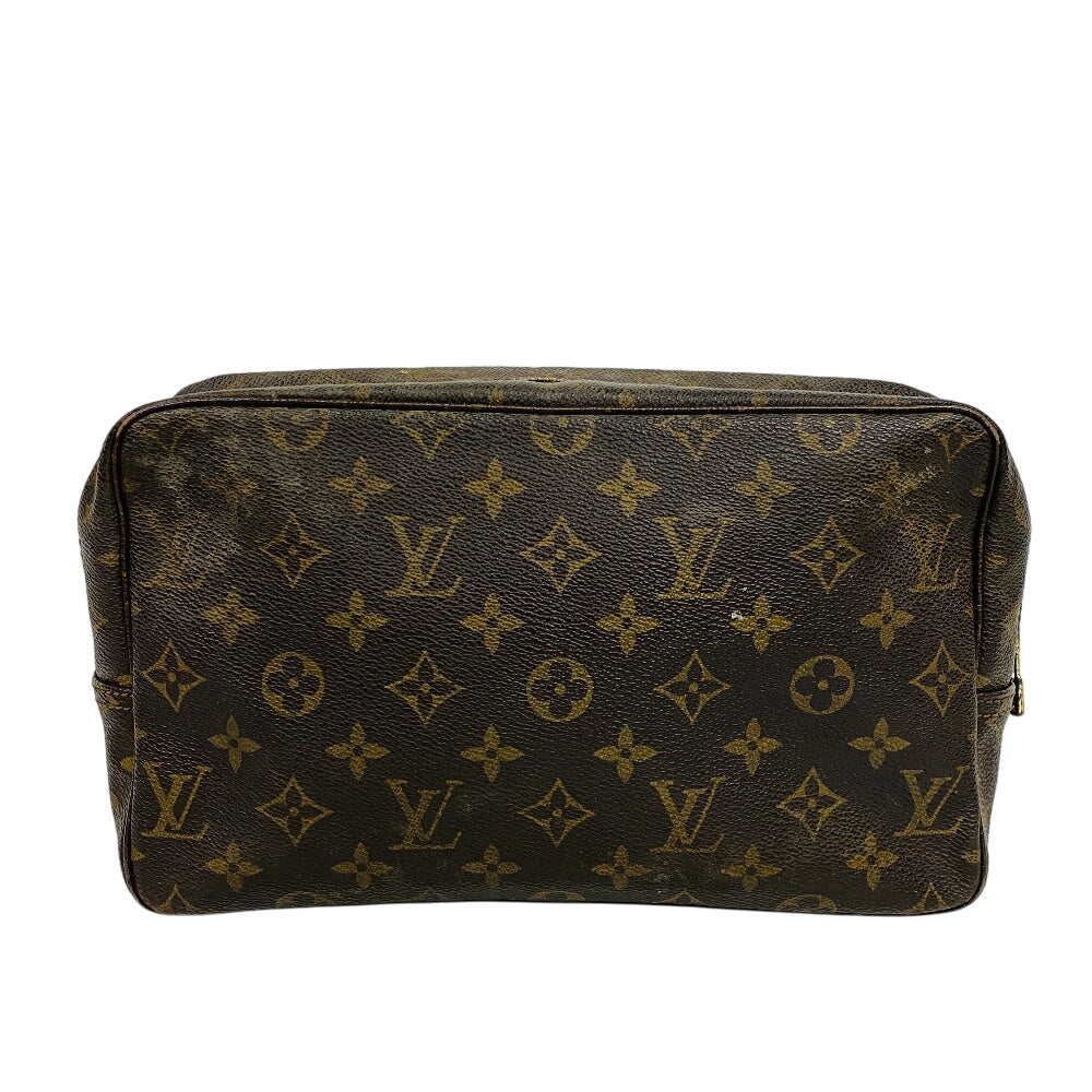 Louis Vuitton business M47522 Truth Cracking Ty Monogram Leather Brown Handbag Z0011174
