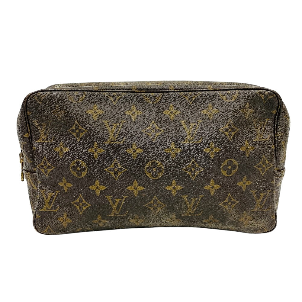 Louis Vuitton business M47522 Truth Cracking Ty Monogram Leather Brown Handbag Z0011174