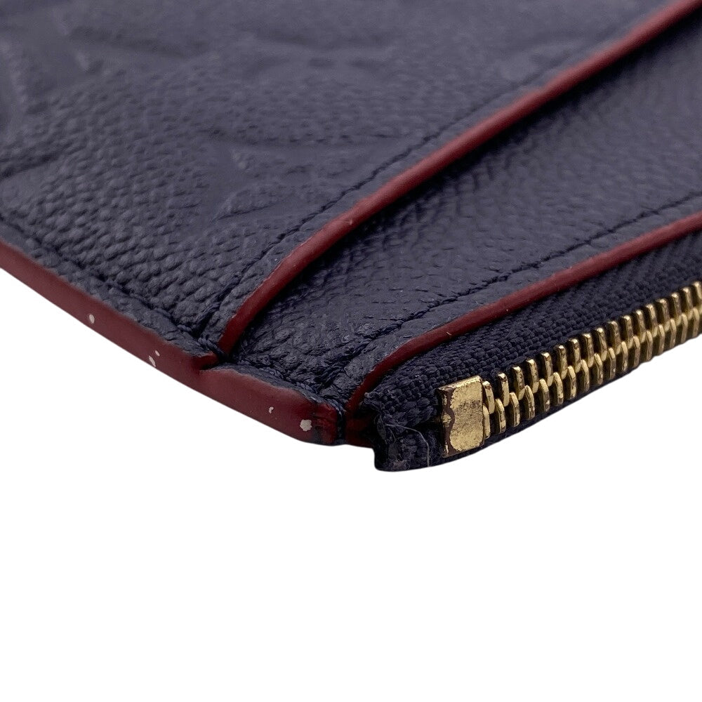 Louis Vuitton Pochette M68713 Ann Platt Pochette Monogram Leather Navy Clutch Bag