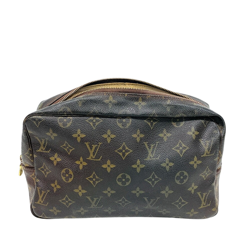 Louis Vuitton business M47522 Truth Cracking Ty Monogram Leather Brown Handbag