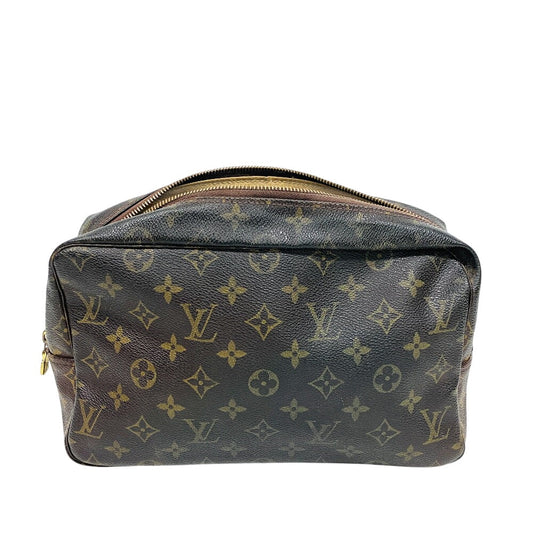 Louis Vuitton business M47522 Truth Cracking Ty Monogram Leather Brown Handbag