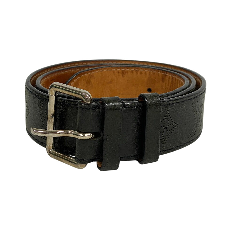 Louis Vuitton M6931 Mahina Saintur Perfo Monogram Black Belt