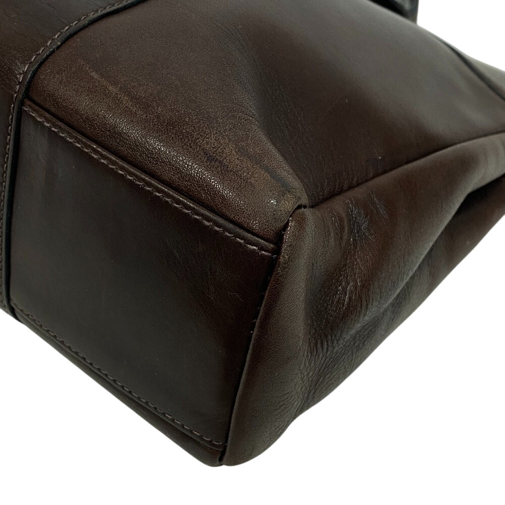 Hermes Tote Bag All Fool Toepm Women Leather Brown