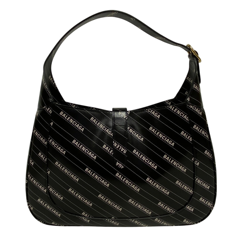 Gucci Valencia Jackie Hacker Leather Black Shoulder Bag