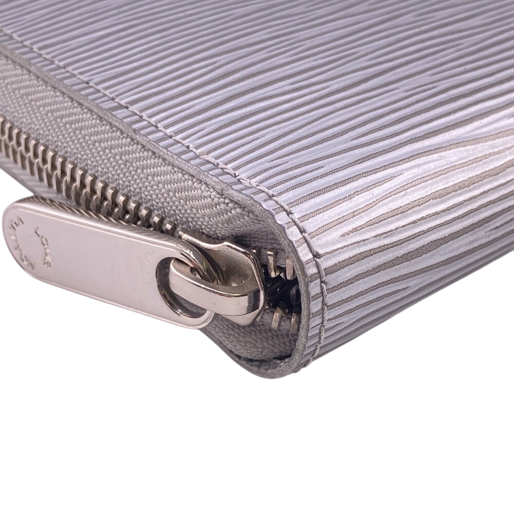 Louis Vuitton Long Purse M82794 Epi Silver Wallet Case