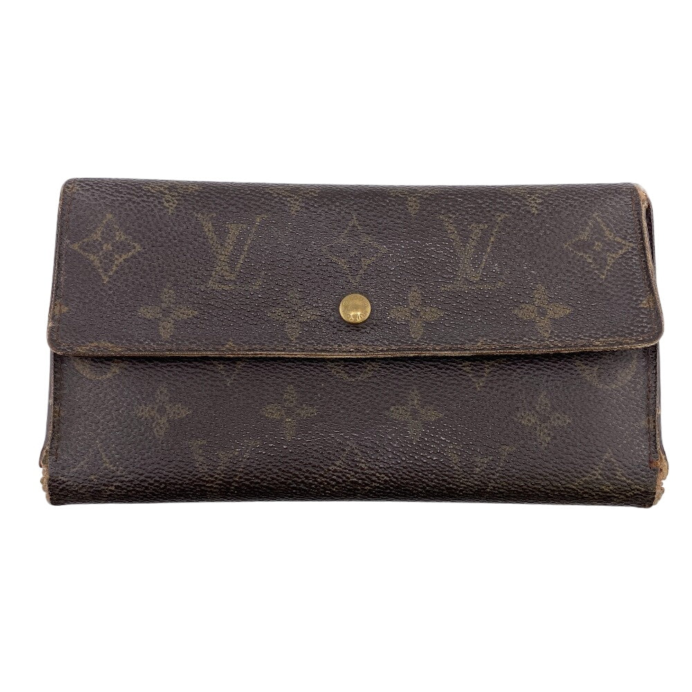 Louis Vuitton Long Purse Monogram Brown Wallet Case